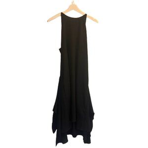 Elegant Wilfred Aritzia High-neck Crepe Dress